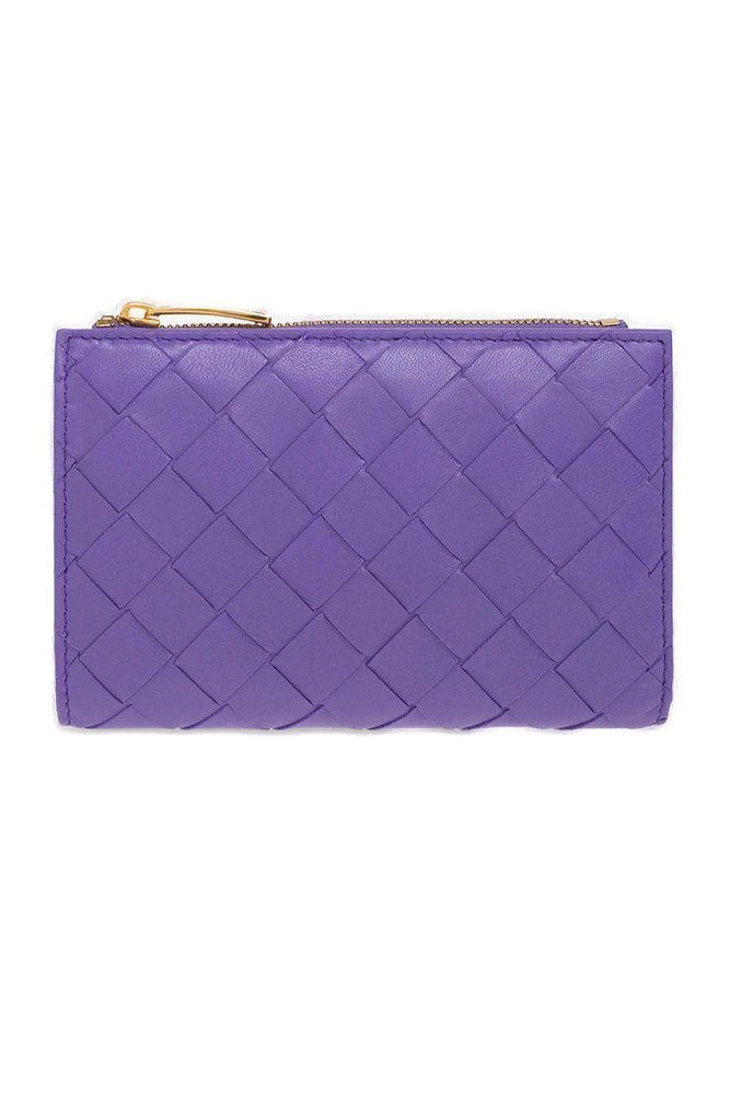 商品Bottega Veneta|Bottega Veneta Intrecciato Bi-Fold Zip Wallet,价格¥2734,第1张图片