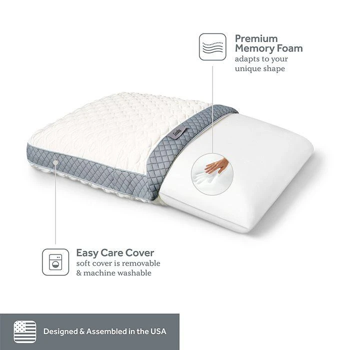 Memory Foam Pillow with Gusset, Standard 商品