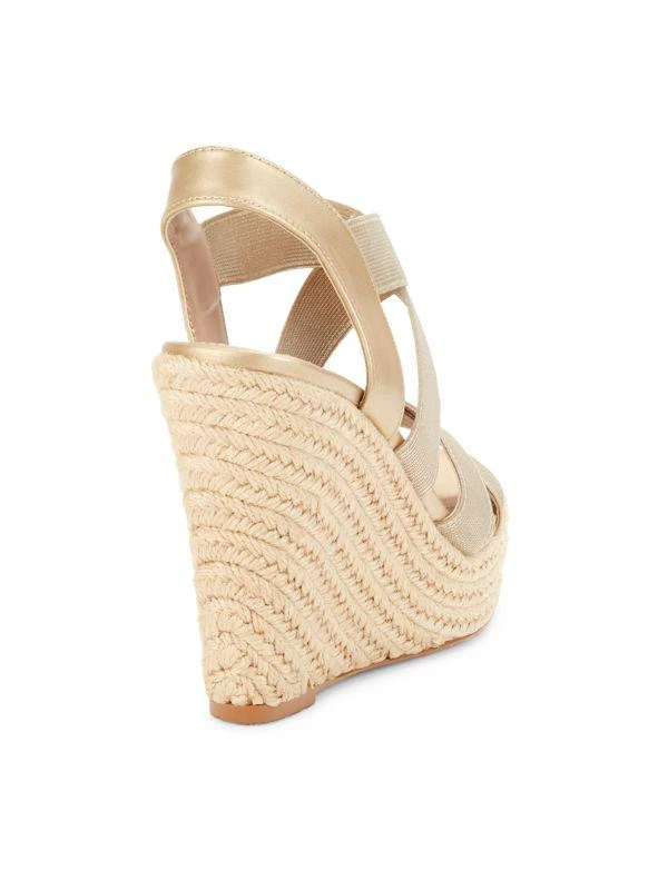 商品Charles David|Alyce Metallic Espadrille Sandals,价格¥479,第3张图片详细描述