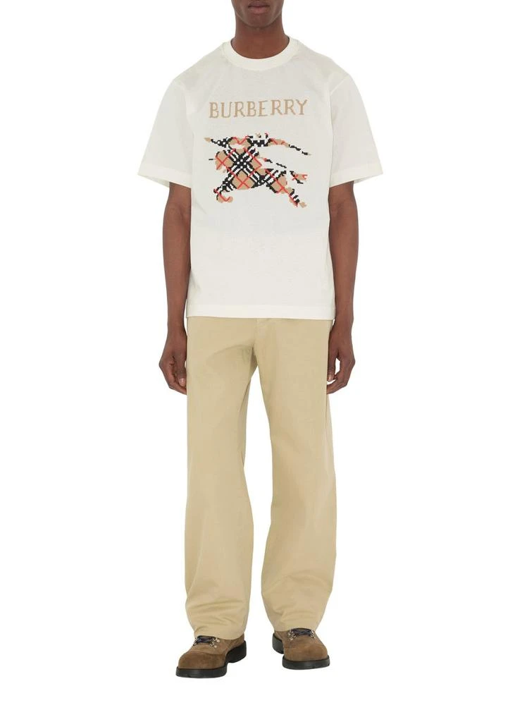 商品Burberry|Cross stitch ekd cotton t-shirt,价格¥4783,第4张图片详细描述
