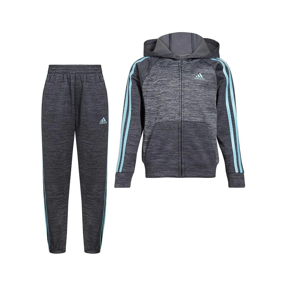 商品Adidas|Little Boys Melange Fleece Jacket and Pants, 2-Piece Set,价格¥282,第1张图片