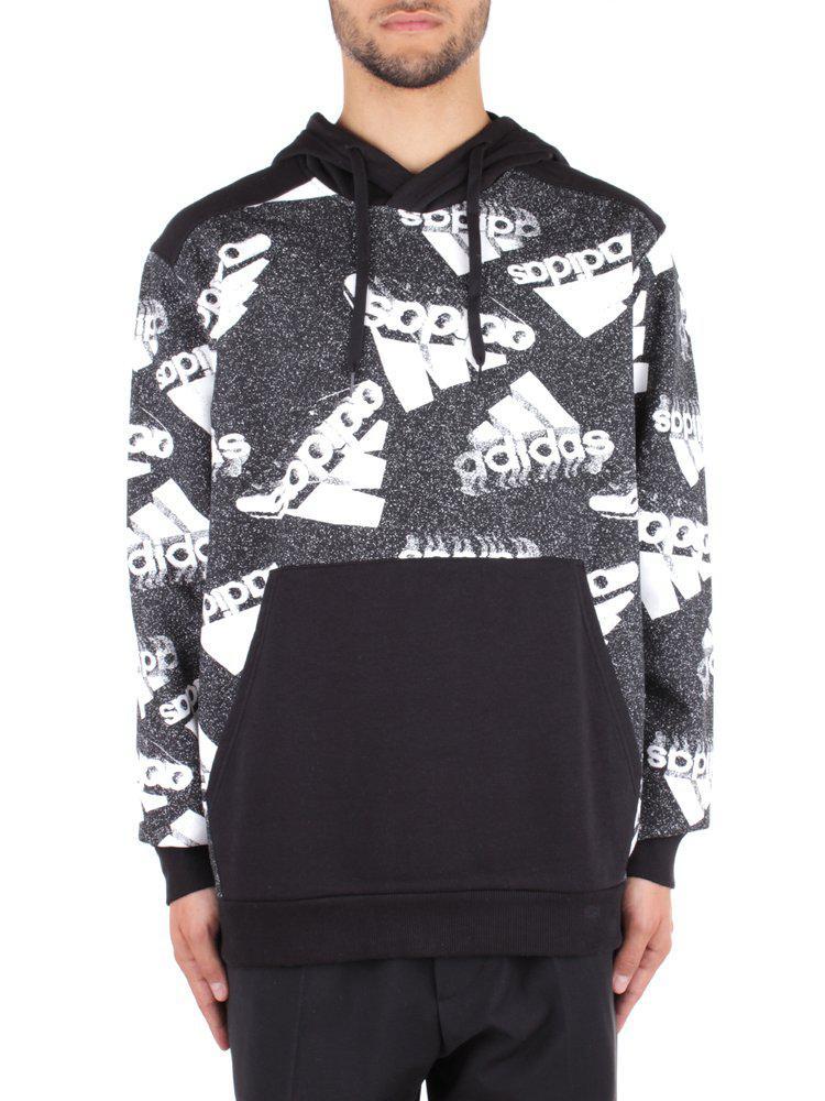 商品Adidas|Adidas Essentials Brandlove Fleece Hooded Sweater,价格¥451,第1张图片