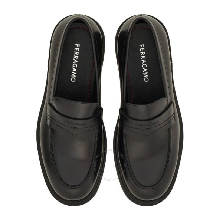 商品Salvatore Ferragamo|Penny Leather Loafers,价格¥2512,第2张图片详细描述