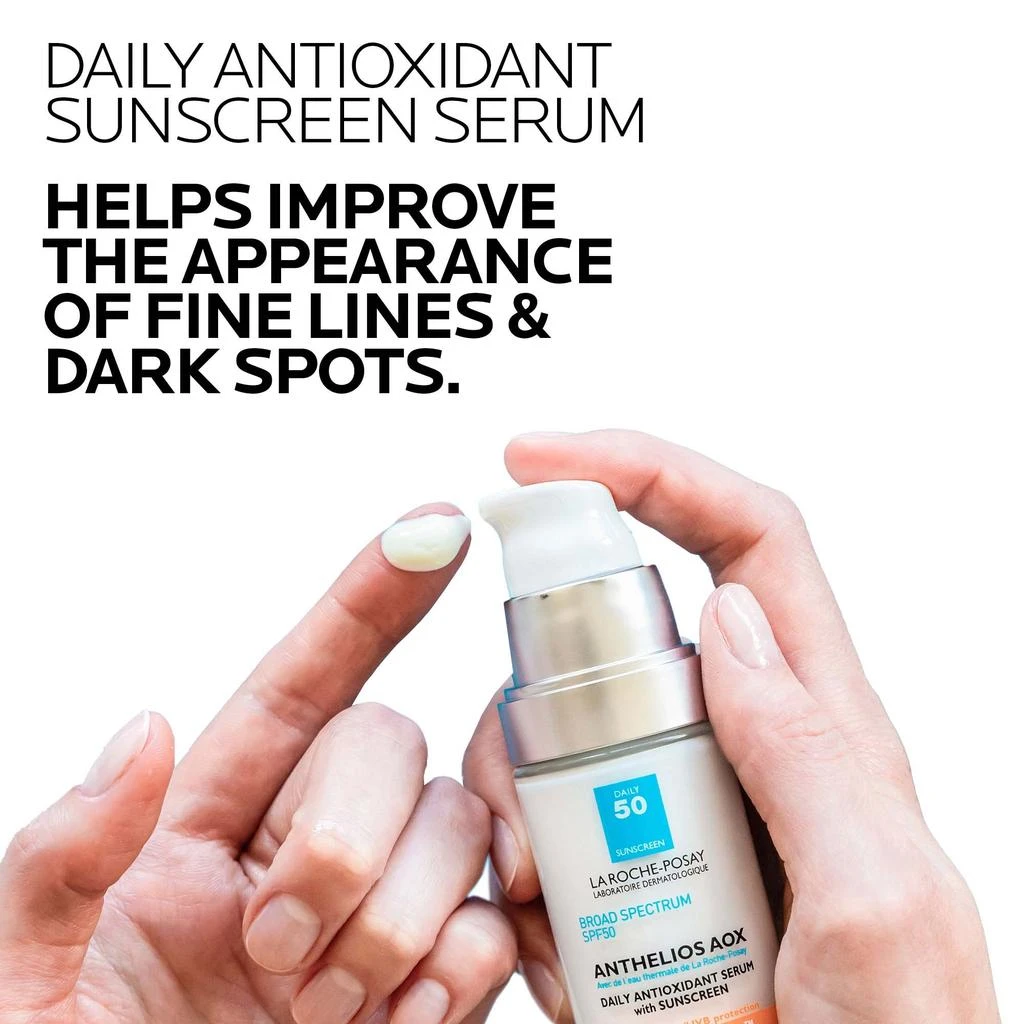 商品La Roche Posay|La Roche-Posay Anthelios AOX Daily Antioxidant Serum with Sunscreen SPF 50,价格¥368,第2张图片详细描述