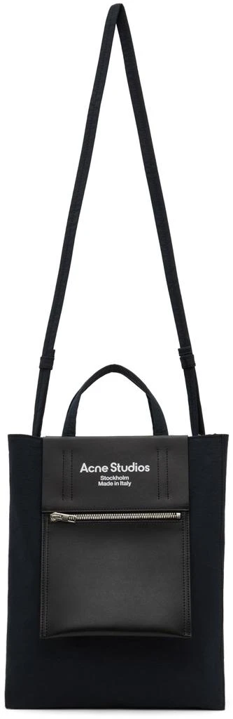 商品Acne Studios|Black Papery Nylon Tote,价格¥2725,第4张图片详细描述