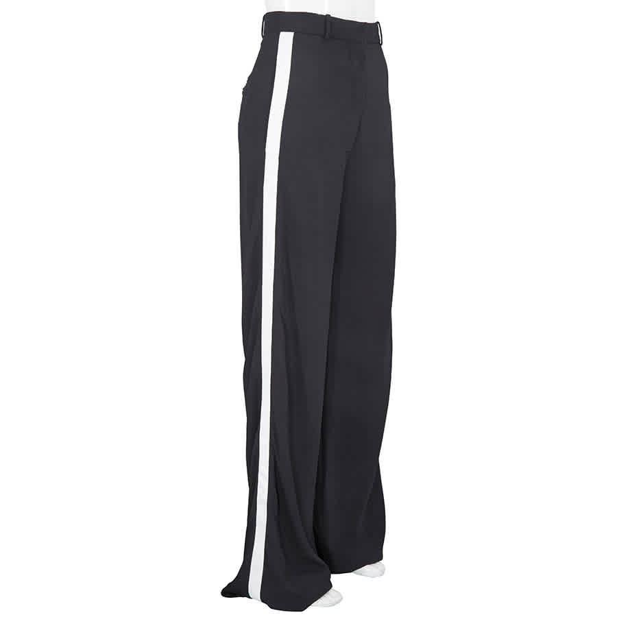 商品Burberry|Ladies Black Highwaist Wide Leg Trouser,价格¥1046-¥4030,第3张图片详细描述