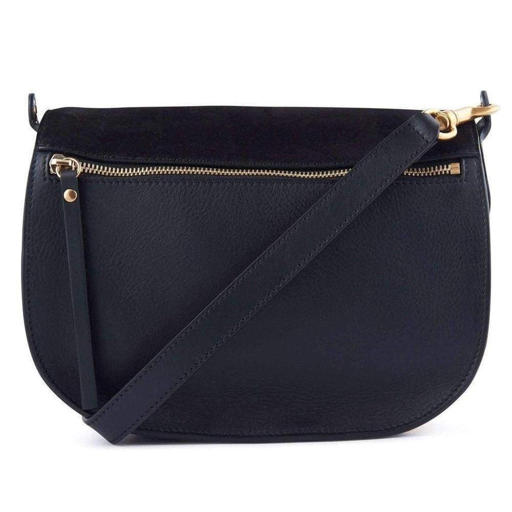 商品Chloé|Kurtis Black Leather and Suede Mini Bag,价格¥12276,第5张图片详细描述