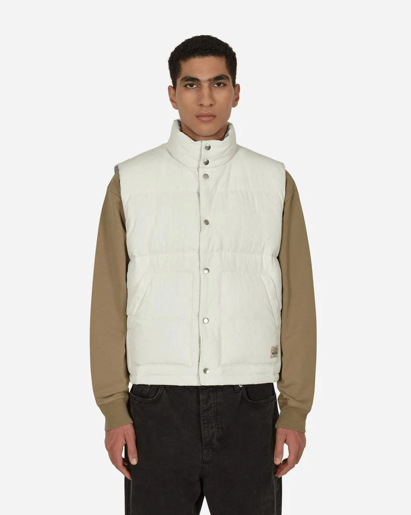 商品STUSSY|Peter Sutherland Reversible Down Vest White,价格¥1140,第1张图片