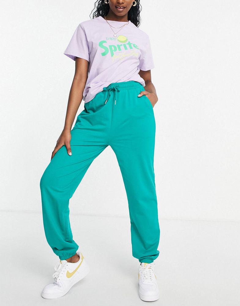 ASOS DESIGN basic joggers in jade green - MULTI商品第4张图片规格展示