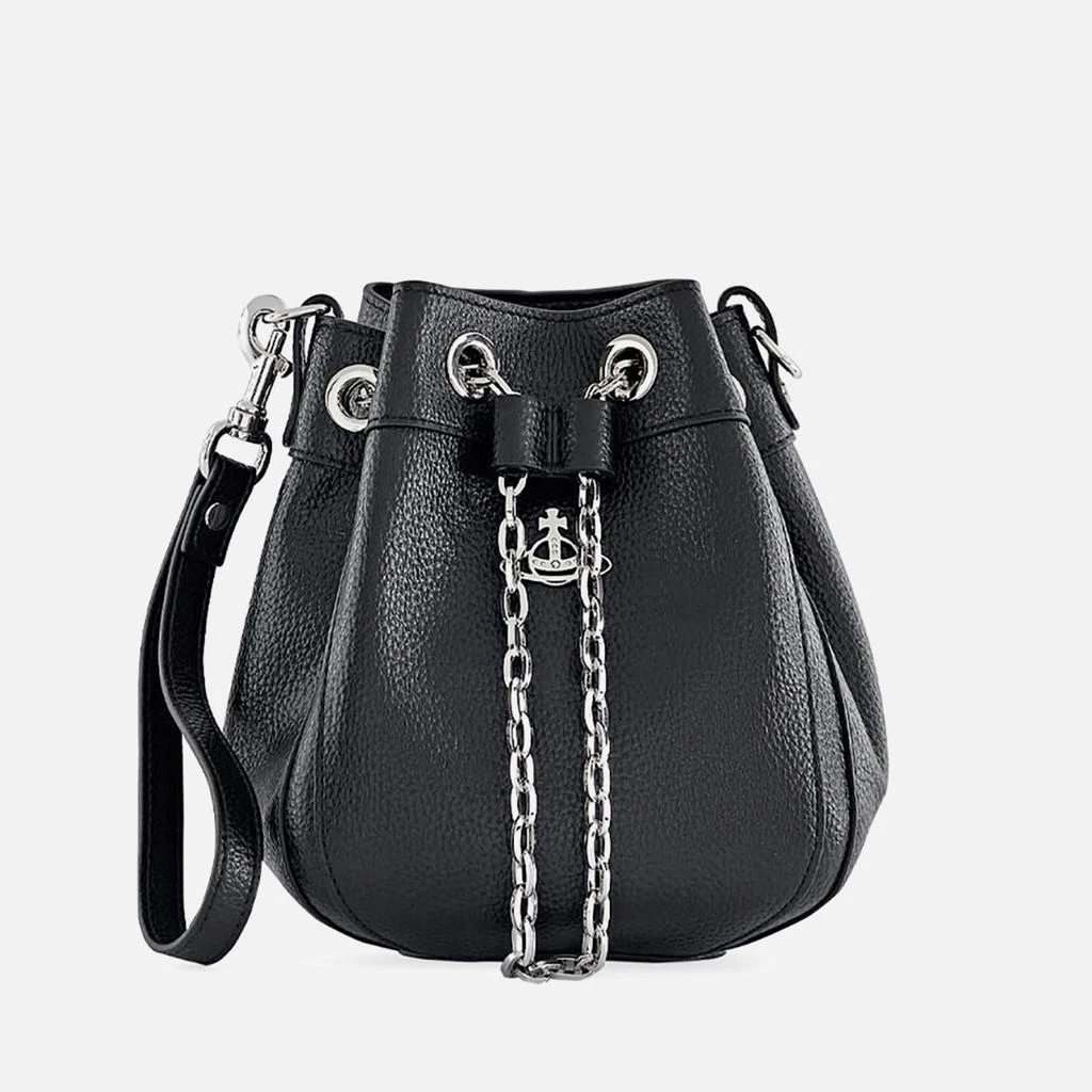商品Vivienne Westwood|Vivienne Westwood Small Chrissy Vegan Leather Bucket Bag,价格¥2431,第1张图片