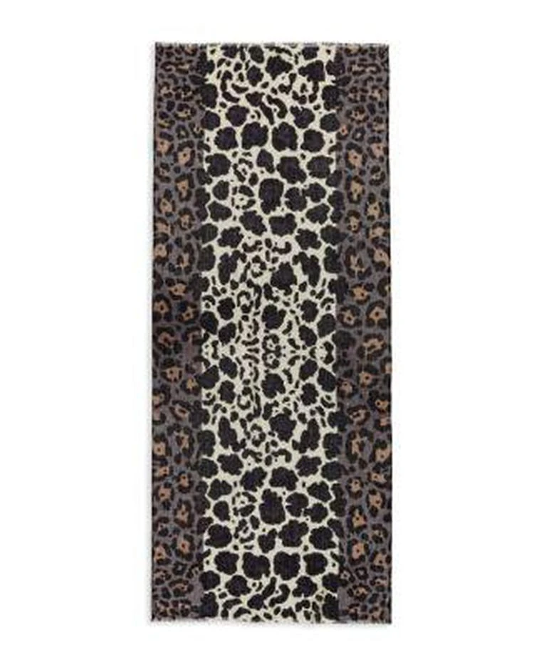 商品AQUA|Wool Animal Print Scarf - 100% Exclusive,价格¥584,第2张图片详细描述