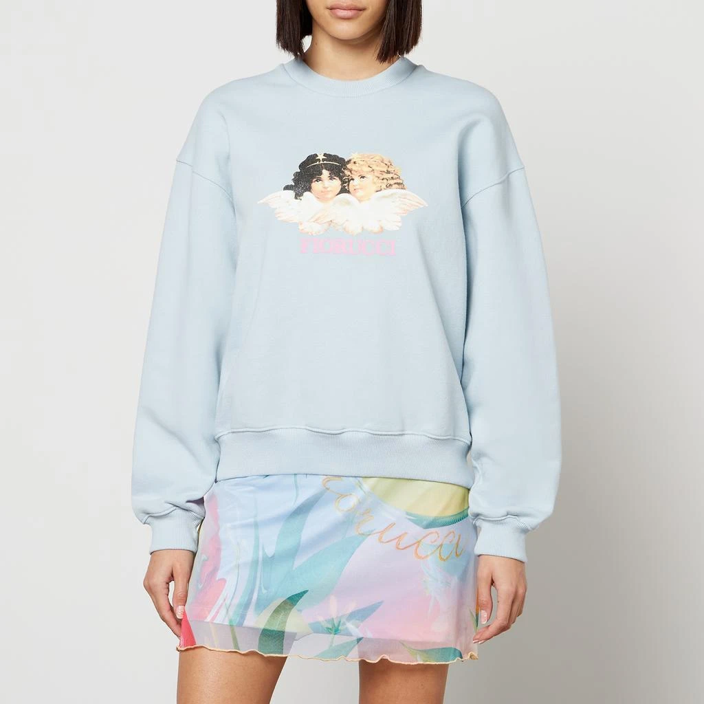 商品Fiorucci|Fiorucci Vintage Angels Printed Organic Cotton Sweatshirt,价格¥719,第1张图片