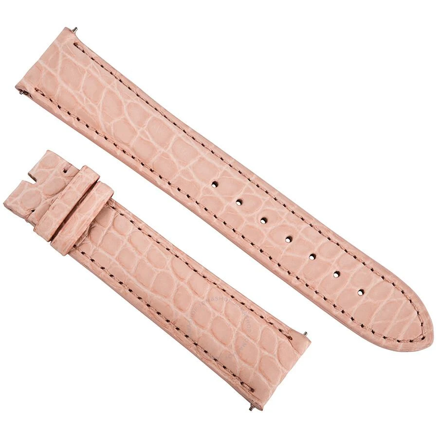 商品Hadley Roma|21 MM Matte Pink Alligator Leather Strap,价格¥112,第1张图片