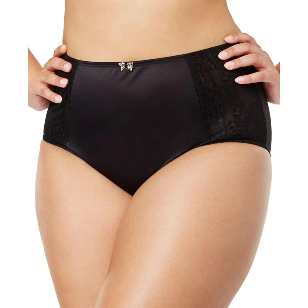 商品Sculptresse by Panache|Sculptresse by Panache Womens Chi Chi Mesh Lace Inset Brief Panty,价格¥39,第2张图片详细描述
