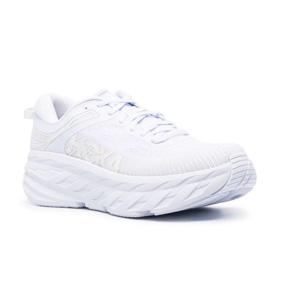 商品Hoka One One|Bondi 7 'White / White',价格¥976,第2张图片详细描述