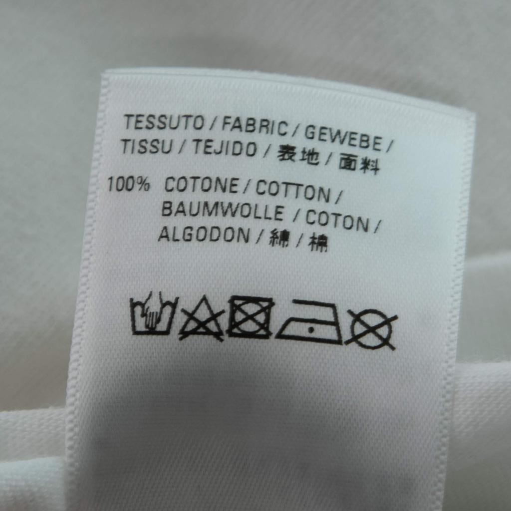 Balenciaga White Logo Print Cotton Crewneck T-Shirt XS商品第6张图片规格展示