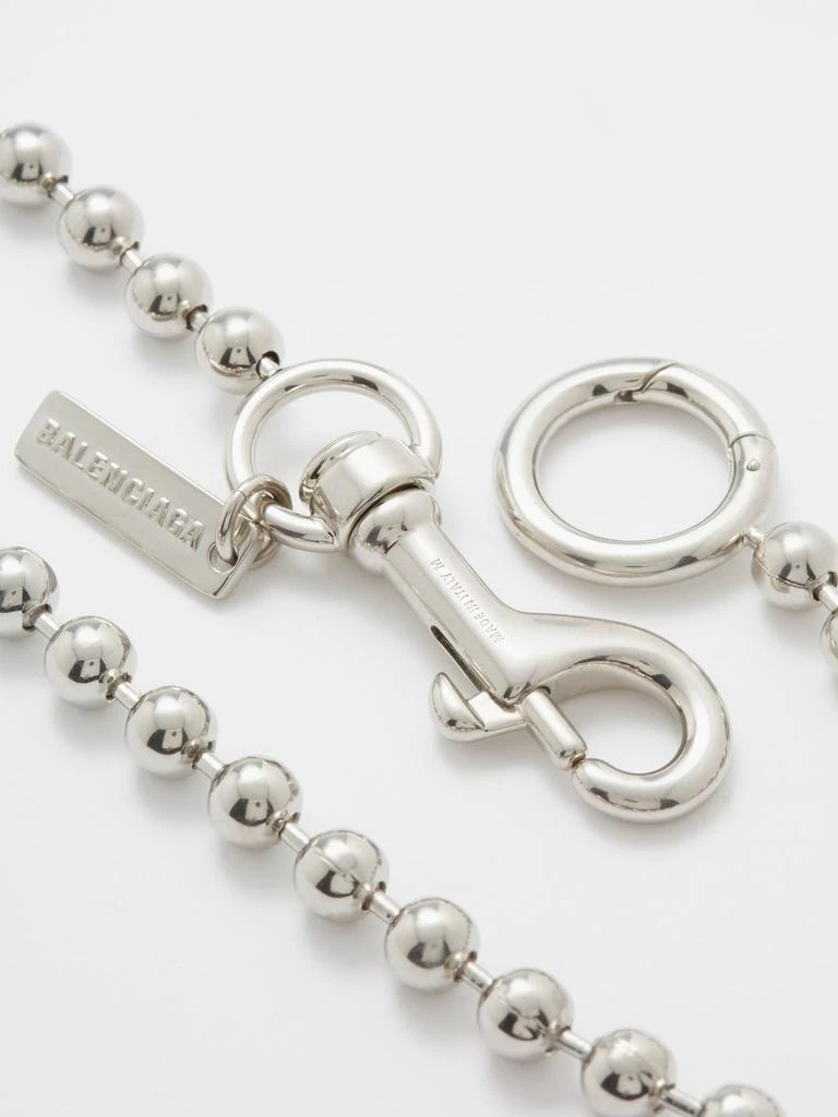 商品Balenciaga|Skate ball chain necklace,价格¥6590,第5张图片详细描述