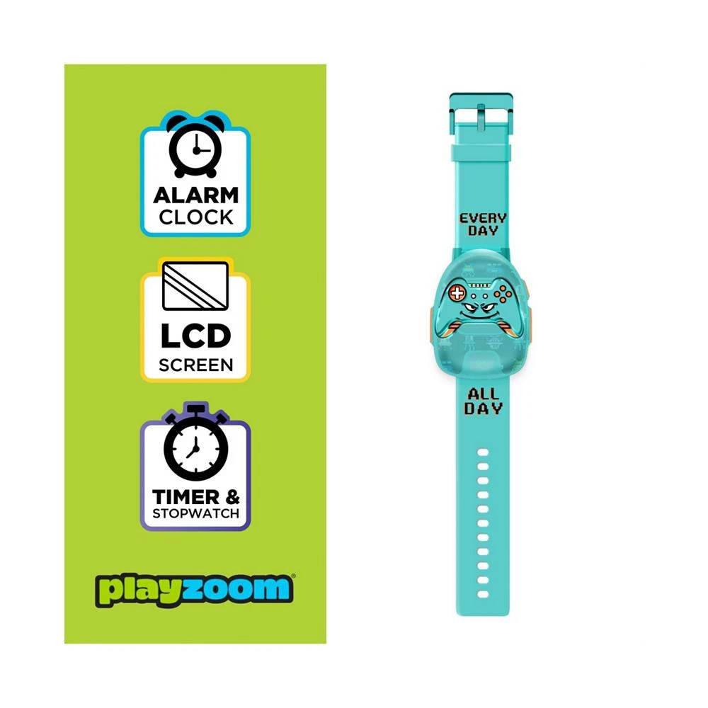 商品American Exchange|American Exchange Unisex Kids Playzoom Light Blue Silicone Strap Smartwatch 42.5 mm,价格¥150,第2张图片详细描述