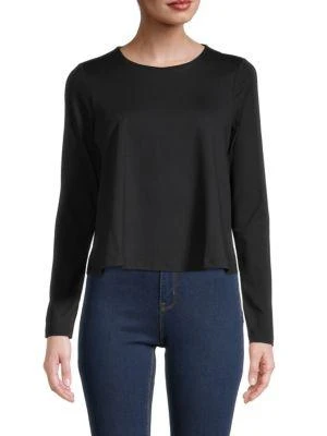 商品Susana Monaco|Long-Sleeve Ruffled Top,价格¥198,第1张图片