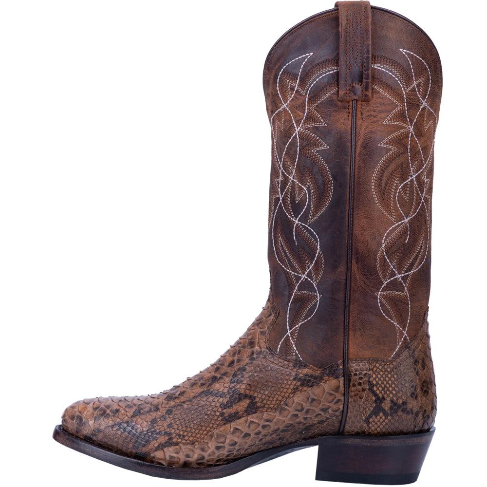 商品Dan Post Boots|Manning Python Embroidered Round Toe Cowboy Boots,价格¥2163,第3张图片详细描述