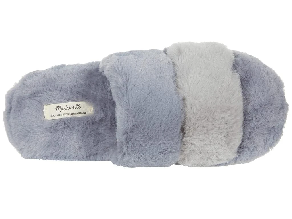 商品Madewell|Two-Strap Scuff Slippers in Recycled Faux Fur,价格¥173,第2张图片详细描述