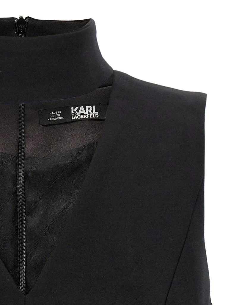 商品Karl Lagerfeld Paris|Karl Lagerfeld Cut-Out Peplum Top,价格¥1496,第3张图片详细描述