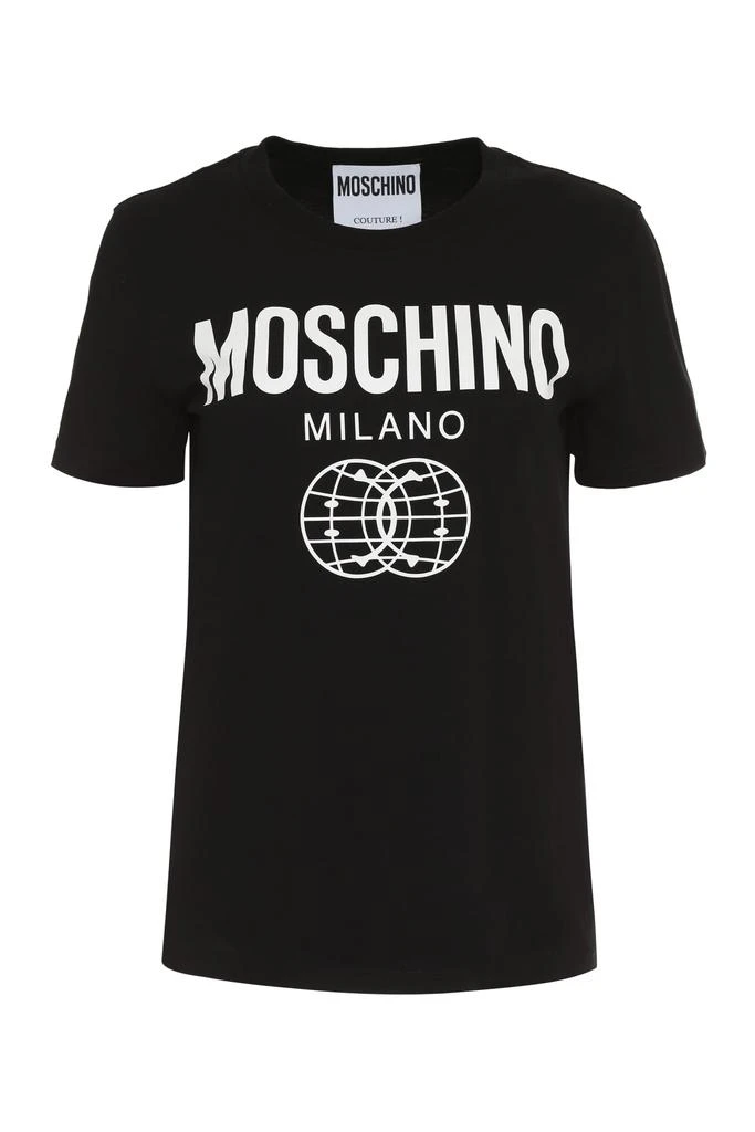 商品Moschino|Moschino Printed Cotton T-shirt,价格¥1258,第1张图片