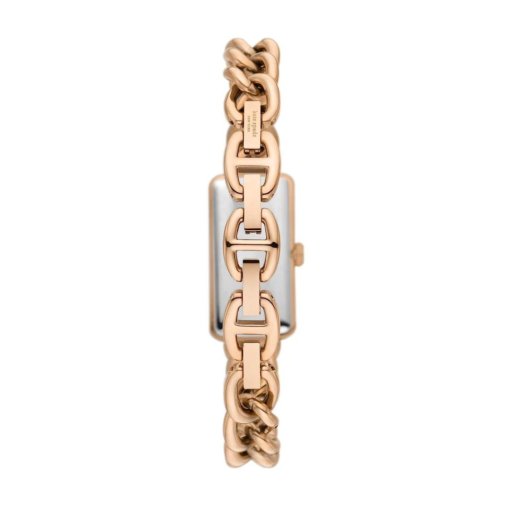 商品Kate Spade|Rosedale Three-Hand Rose Gold-Tone Stainless Steel Watch - KSW1810,价格¥1868,第3张图片详细描述