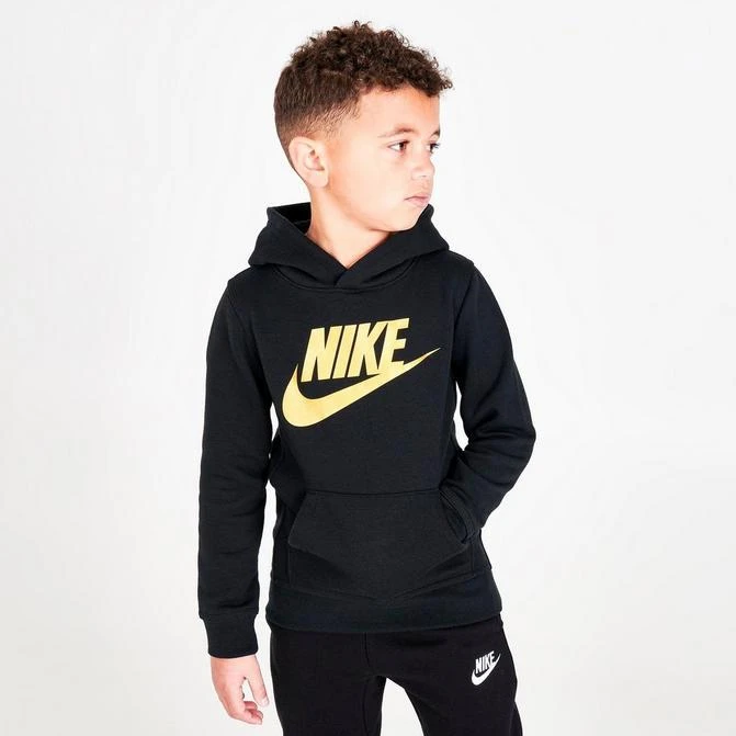 商品NIKE|Little Kids' Nike Sportswear Club Fleece Pullover Hoodie,价格¥252,第1张图片