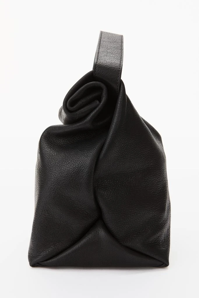 商品Alexander Wang|SMALL LUNCH BAG IN WAXED LEATHER,价格¥1962,第4张图片详细描述