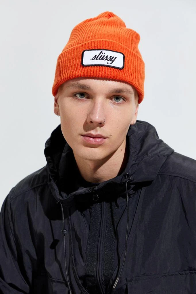 商品STUSSY|Stussy Patch Cuff Beanie,价格¥265,第2张图片详细描述