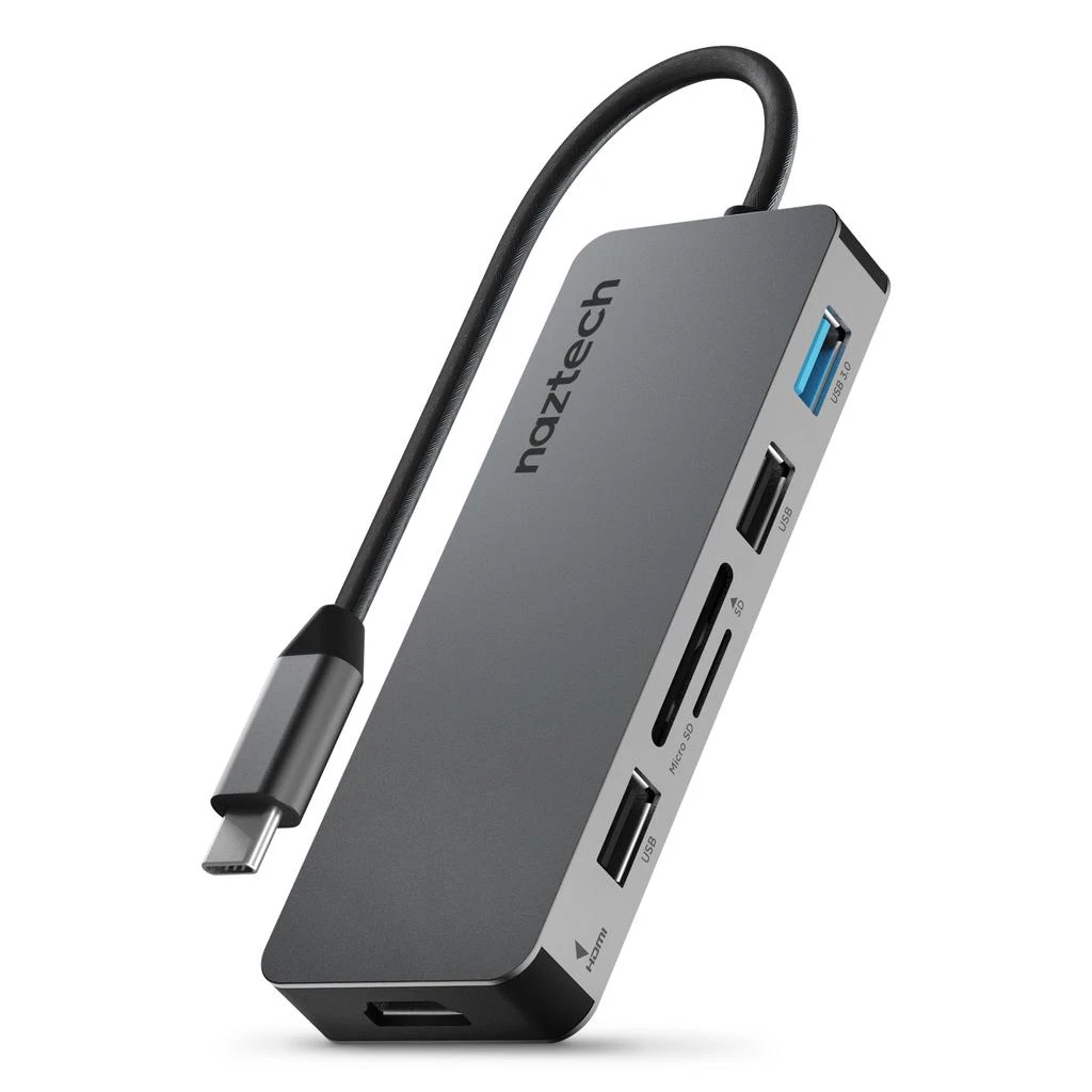 商品Naztech|Naztech MaxDrive7 Universal USB-C Adapter Hub,价格¥596,第1张图片