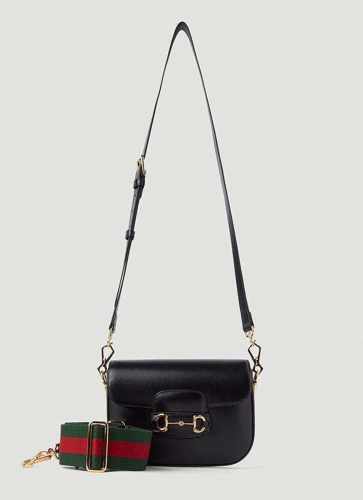 商品Gucci|Gucci Horsebit 1955 Mini Crossbody Bag,价格¥22176,第1张图片