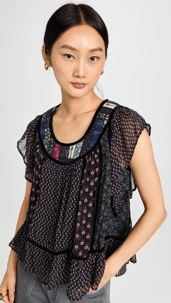 商品Sea|Sea Alani Print Flutter Sleeve Top,价格¥1562,第2张图片详细描述