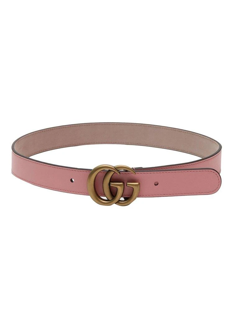 商品Gucci|Gucci Kids Logo Plaque Buckle Belt,价格¥1664,第1张图片