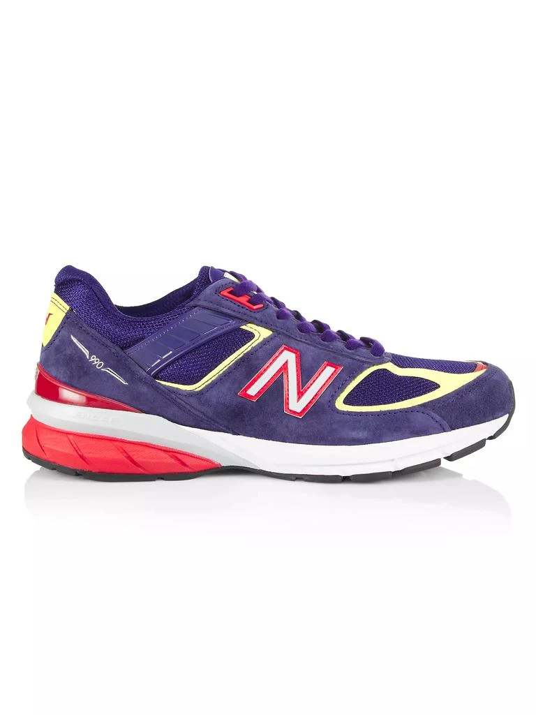 商品New Balance|Unisex 990V5 Lace-Up Sneakers,价格¥703,第1张图片