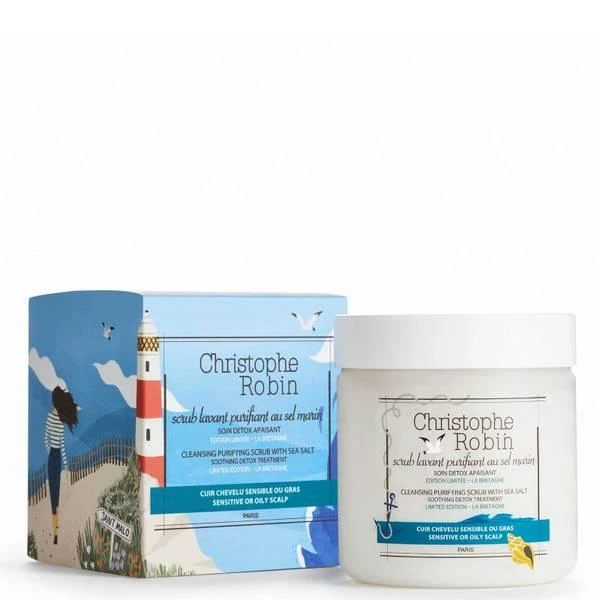 Christophe Robin Cleansing Limited Edition Cleansing Purifying Scrub with Sea Salt - La Bretagne from LookFantastic US