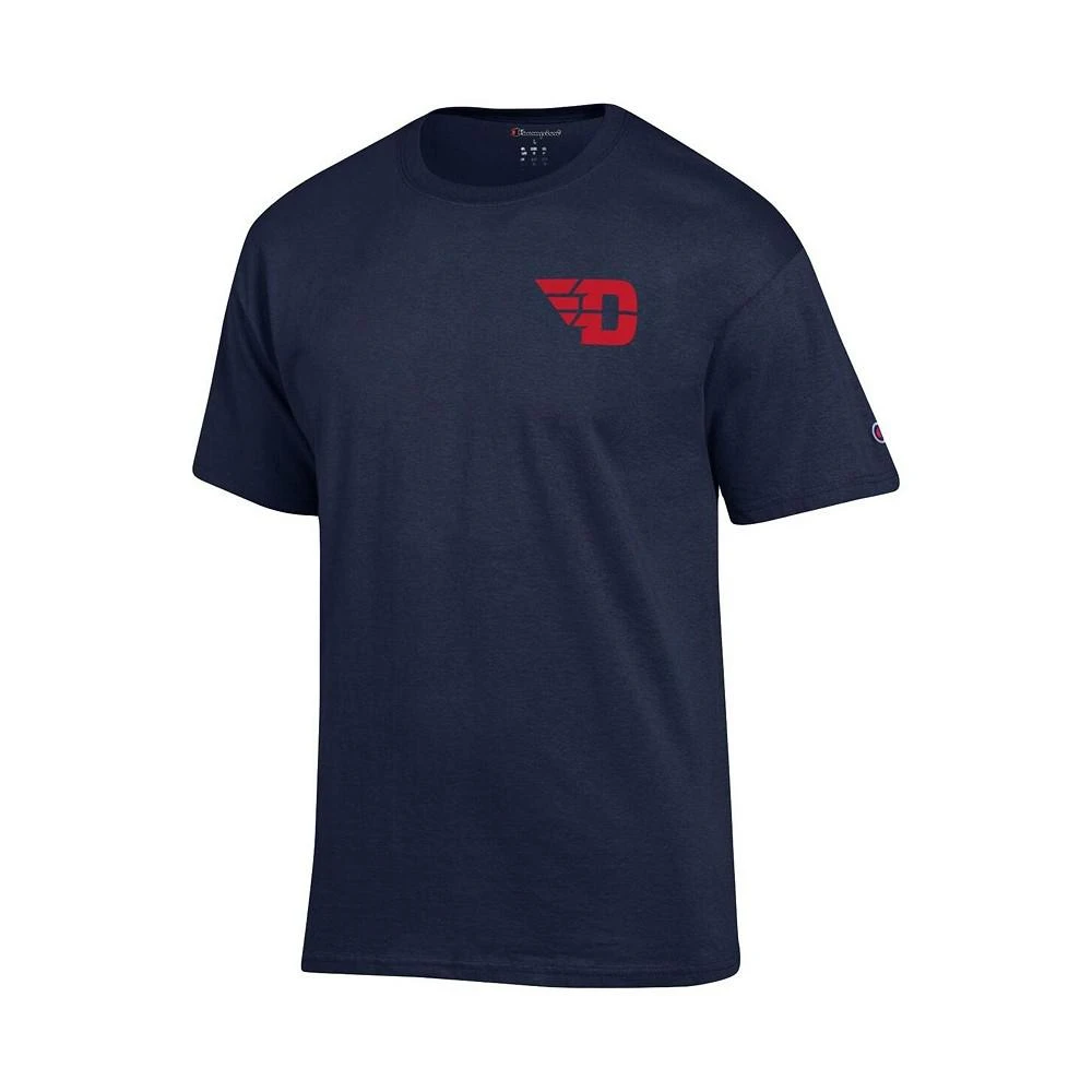 商品CHAMPION|Men's Navy Dayton Flyers Stack 2-Hit T-shirt,价格¥258,第2张图片详细描述