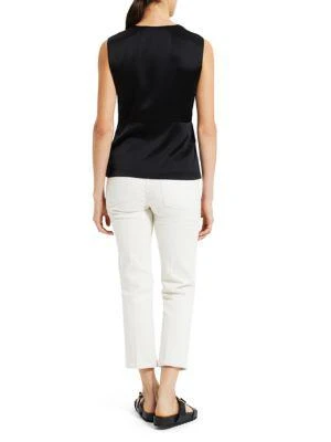 商品Theory|Twist Satin Blouse,价格¥404,第2张图片详细描述