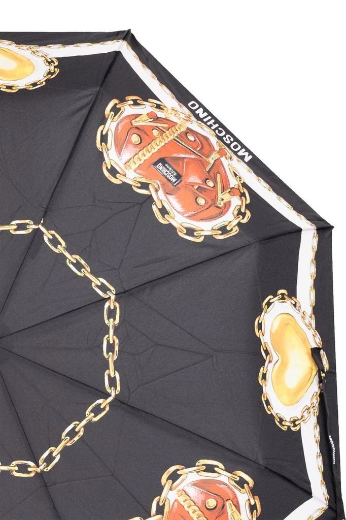 商品Moschino|Moschino Heart Printed Umbrella,价格¥290,第4张图片详细描述