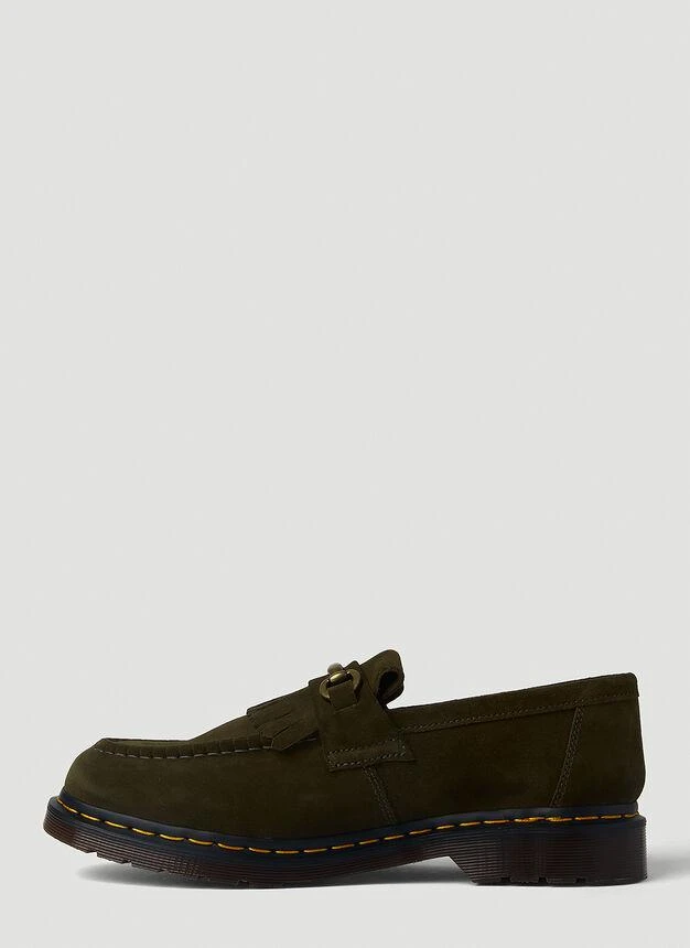 商品Dr. Martens|Adrian Snaffle Loafers in Khaki,价格¥1144,第3张图片详细描述