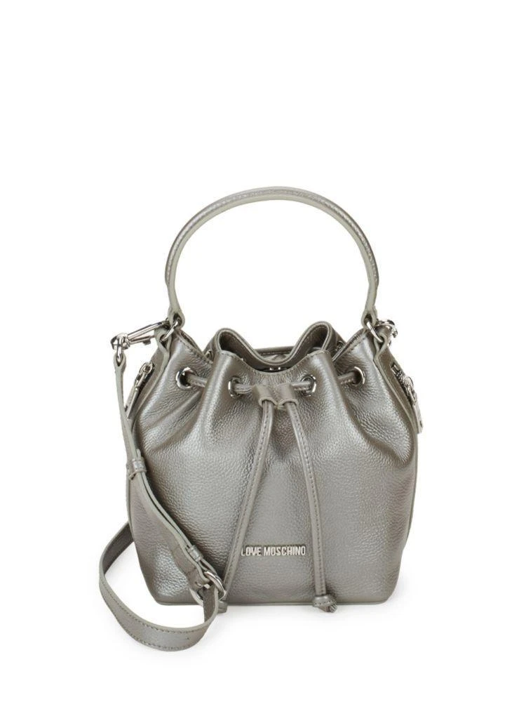 商品Moschino|Textured Bucket Bag,价格¥1180,第1张图片