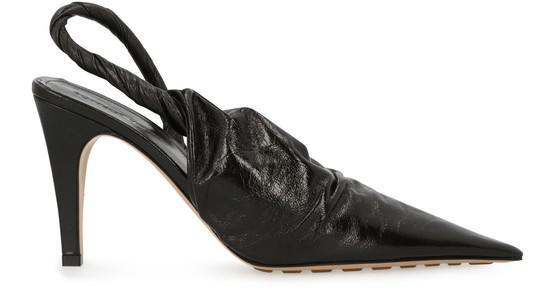 商品Bottega Veneta|闪亮纳帕小羊皮高跟鞋,价格¥7149,第1张图片