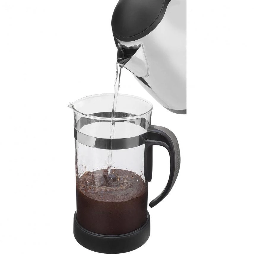 商品Trudeau|1 Liter French Press with Borosilicate Glass Body, Black,价格¥348,第2张图片详细描述