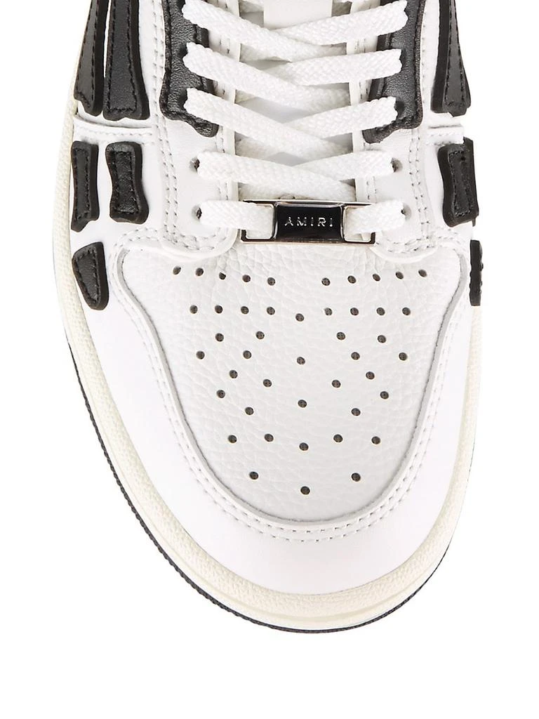 商品AMIRI|Skel Leather Low-Top Sneakers,价格¥4389,第4张图片详细描述