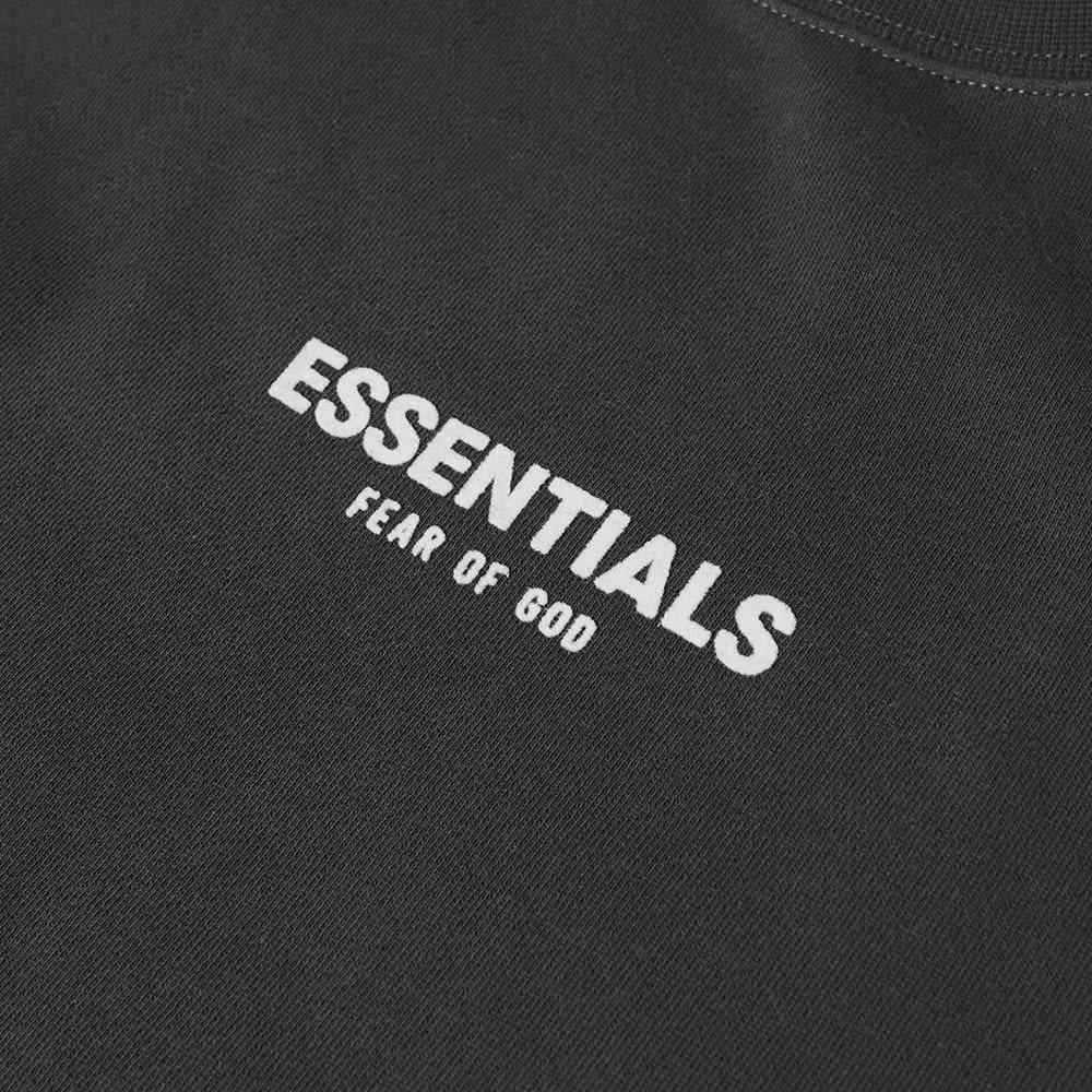 商品Essentials|Fear of God ESSENTIALS Relaxed Crew Neck Fleece Sweat - Iron,价格¥515,第3张图片详细描述