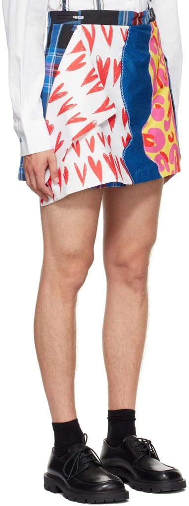 商品Charles Jeffrey Loverboy|Multicolor Fred Perry Edition Tartan Patch Kilt,价格¥1257,第2张图片详细描述