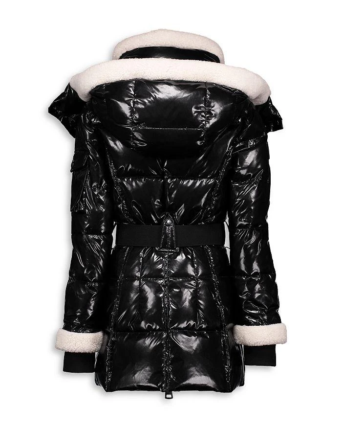 商品SAM.|Girls' Soho Faux Shearling Belted Puffer Jacket - Big Kid,价格¥3870,第2张图片详细描述