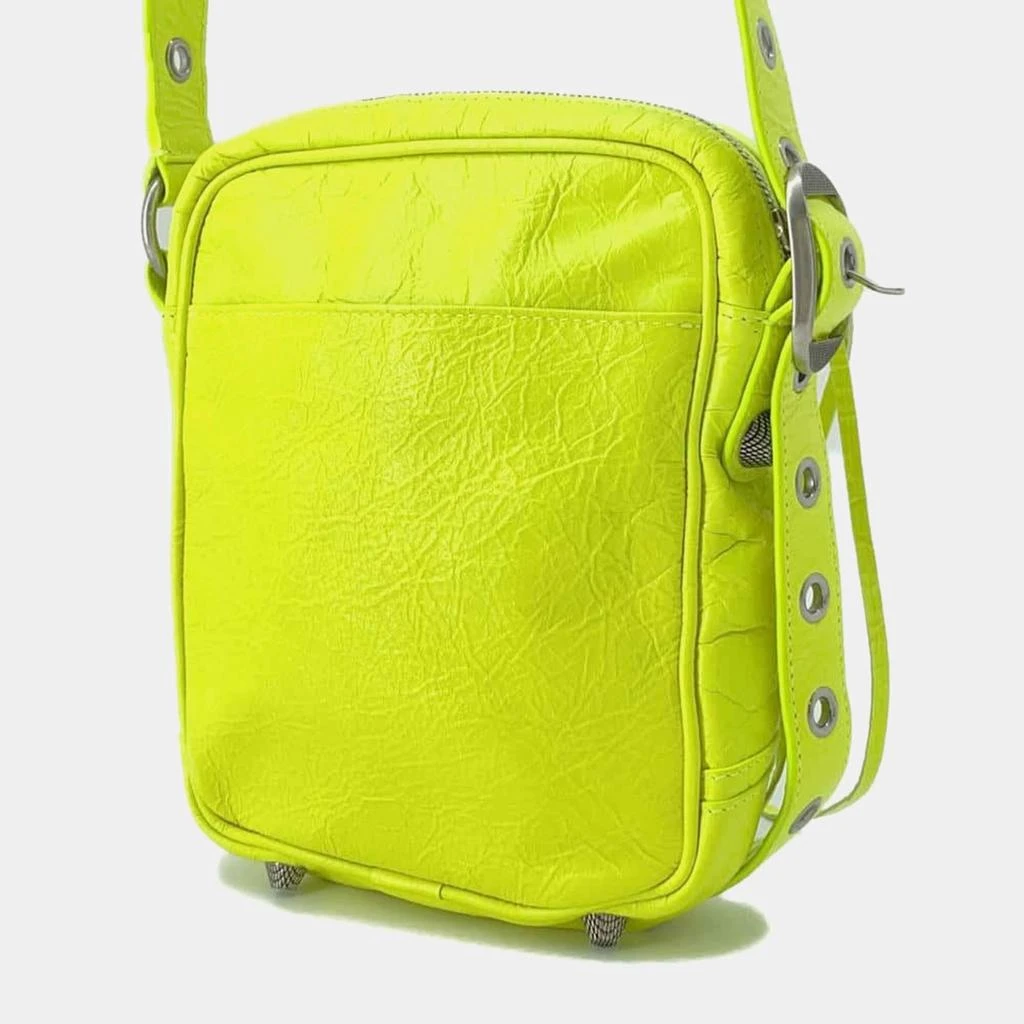 商品[二手商品] Balenciaga|Balenciaga Yellow Lambskin Le Cagole Men's Shoulder Bag,价格¥12058,第3张图片详细描述