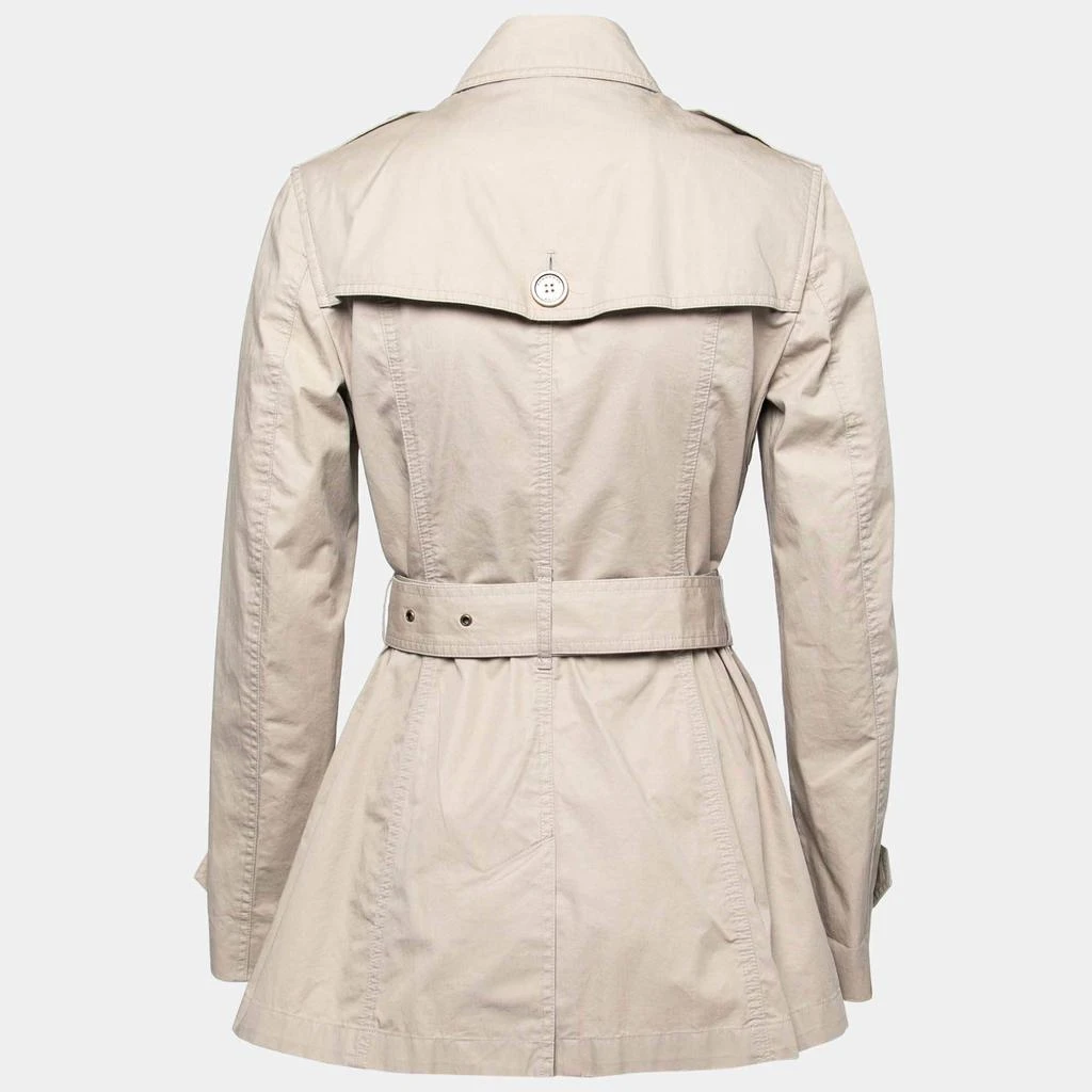 商品[二手商品] Burberry|Burberry Brit Beige Cotton Belted Trench Coat S,价格¥2368,第2张图片详细描述